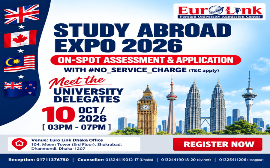 STUDY ABROAD EXPO 2026 - CANADA | UK | MALAYSIA | NEW ZEALAND